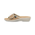 Ciabatte beige da donna con sottopiede in pelle Fly Flot, Ciabatte Donna, SKU p412001078, Immagine 0